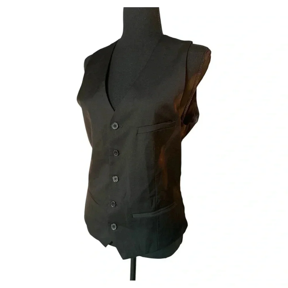 Men's H&M Black Vest Size 36R